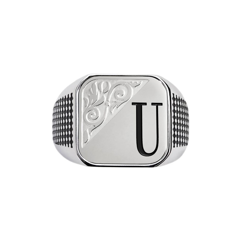 Piastrina quadrata con lettera changy