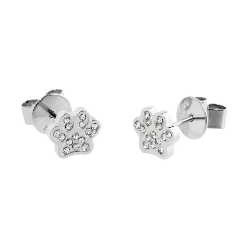 S.STEEL DOG PAW EARRINGS WITH CRYSTALS 316 S.STEEL EARRINGS WITH 6.78*7.6*1.5 MM "DOG PAW" WITH CLAY AND CRYSTAL RHINESTONES. LA S.STEEL DOG PAW EARRINGS WITH CRYSTALS 316 S.STEEL EARRINGS WITH 6.78*7.6*1.5 MM "DOG PAW" WITH CLAY AND CRYSTAL RHINESTONES. LA