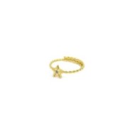 Orecchini A Stella Marina In Argento Sterling 925 Con Zirconi – Reffeer, 0,9 Cm, Ipoallergenici, Confezione Regalo
