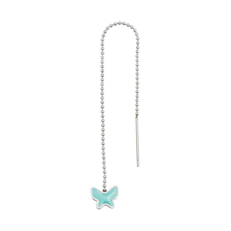 ONE ENAMMEL BUTTERFLY EARRING 8.5MM ONE ENAMMEL BUTTERFLY EARRING ONE ENAMMEL BUTTERFLY EARRING 8.5MM ONE ENAMMEL BUTTERFLY EARRING
