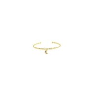 Bracciale rigido luna pendente Bracciale rigido luna pendente