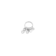 S.STEEL KEYRING 30MM WITH RINGS CHAINS Polished s.steel keyring with 30 mm diameter, 2,70 mm width, 2,40 mm thickness, with lase S.STEEL KEYRING 30MM WITH RINGS CHAINS Polished s.steel keyring with 30 mm diameter, 2,70 mm width, 2,40 mm thickness, with lase