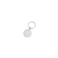 S.STEEL KEYRING WITH ROUND PENDANT Polished s.steel keyring with round pendant. Keyring is with 30 mm diameter, 2,70 mm width, 2 S.STEEL KEYRING WITH ROUND PENDANT Polished s.steel keyring with round pendant. Keyring is with 30 mm diameter, 2,70 mm width, 2