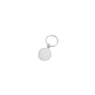 S.STEEL KEYRING WITH ROUND PENDANT Polished s.steel keyring with round pendant. Keyring is with 30 mm diameter, 2,70 mm width, 2 S.STEEL KEYRING WITH ROUND PENDANT Polished s.steel keyring with round pendant. Keyring is with 30 mm diameter, 2,70 mm width, 2