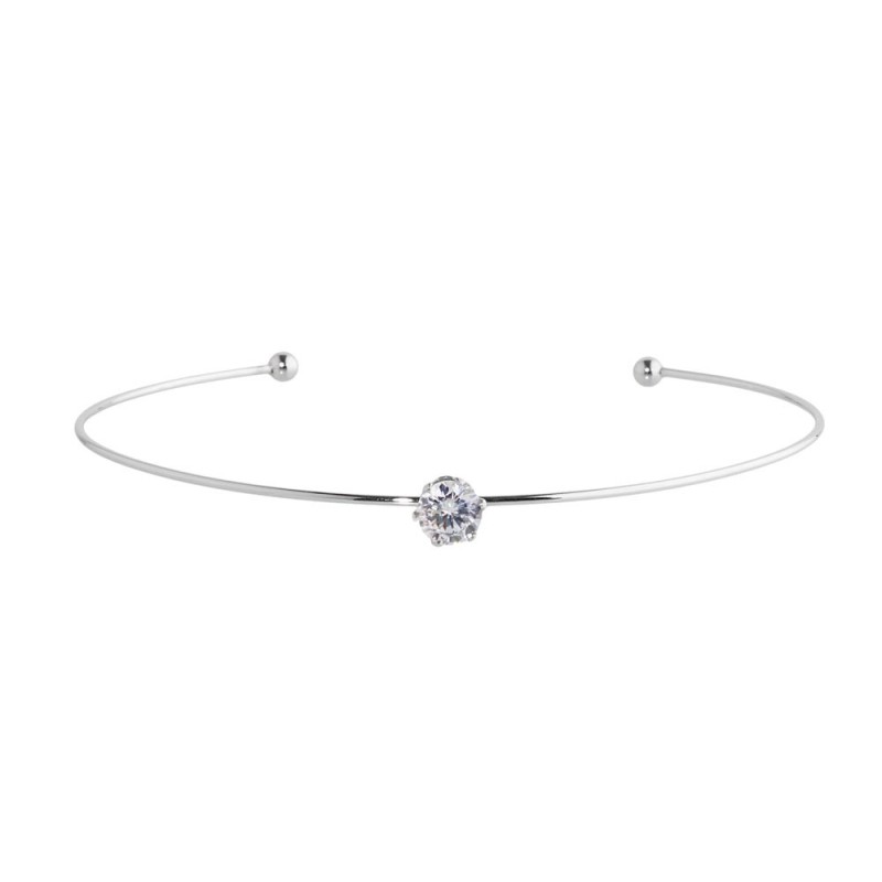 316 S.STEEL BANGLE WITH 6 MM CZ STONE 316 S.STEEL BANGLE WELDING PENDANT CLAW WITH ONE CZ STONE MIDDLE SIZE (6MM) 316 S.STEEL BANGLE WITH 6 MM CZ STONE 316 S.STEEL BANGLE WELDING PENDANT CLAW WITH ONE CZ STONE MIDDLE SIZE (6MM)