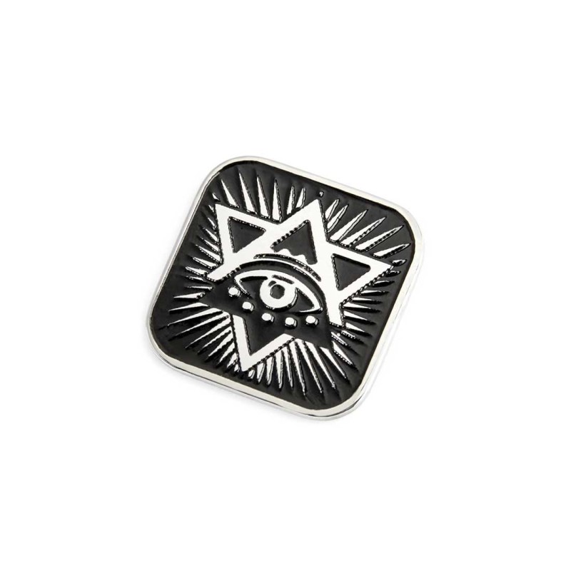 S.STEEL SQUARED PLATE WITH EYE Polished s.steel squared plate size 13,99*13,99 mm, 1 mm thickness with on the front side third e S.STEEL SQUARED PLATE WITH EYE Polished s.steel squared plate size 13,99*13,99 mm, 1 mm thickness with on the front side third e