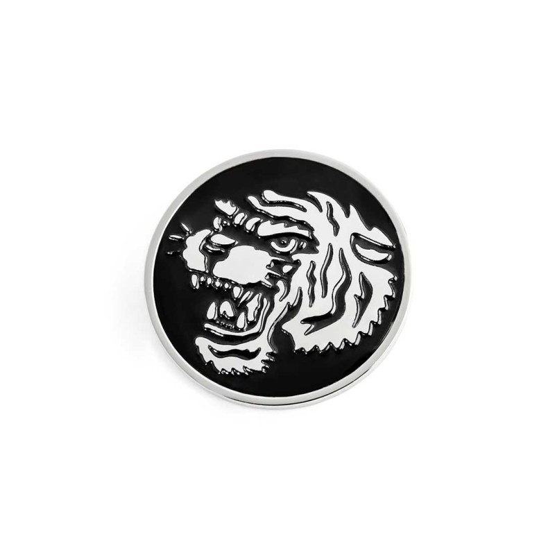 Piastrina tonda tigre changy Piastrina tonda tigre changy