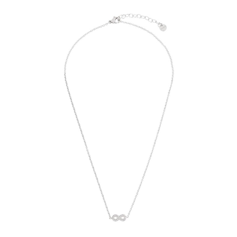 S.STEEL INFINITY NECKLACE WITH CRYSTALS 316 S.STEEL NECKLACE, 4.92*10.2*1.5 MM "INFINITY" WITH CLAY AND CRYSTAL RHINESTONES. 0.4 S.STEEL INFINITY NECKLACE WITH CRYSTALS 316 S.STEEL NECKLACE, 4.92*10.2*1.5 MM "INFINITY" WITH CLAY AND CRYSTAL RHINESTONES. 0.4