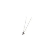 Collana con croce pendente con zirconi Collana con croce pendente con zirconi
