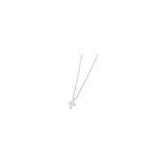 Collana con croce pendente con zirconi Collana con croce pendente con zirconi