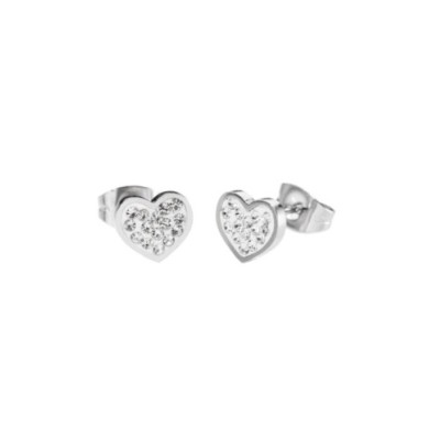 316L S.STEEL EARRINGS HEART WITH STONES 316  S.STEEL EARRINGS WITH 8.4*7.5*1.5 MM HEART,HEART WITH CLAY AND RHINESTONES 316L S.STEEL EARRINGS HEART WITH STONES 316  S.STEEL EARRINGS WITH 8.4*7.5*1.5 MM HEART,HEART WITH CLAY AND RHINESTONES