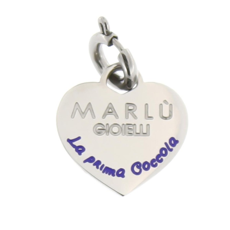 S.STEEL HEART CHARM PRIMA COCCOLA S.STEEL HEART CHARM PRIMA COCCOLA