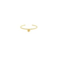 Bracciale rigido cuore pendente Bracciale rigido cuore pendente