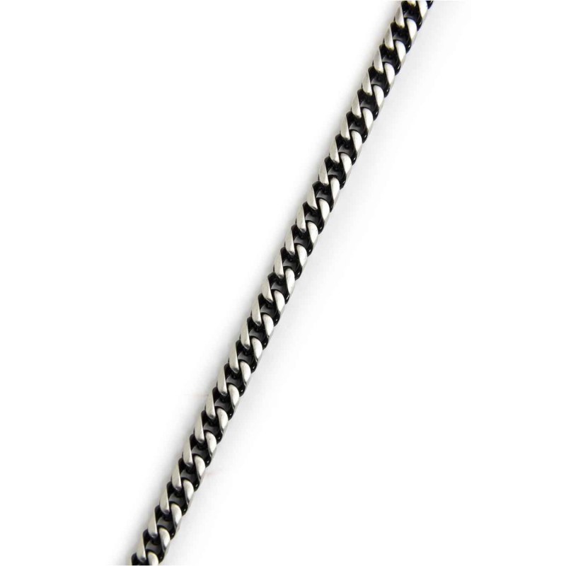 COLLANA ACCIAIO FISH BONE 4MM