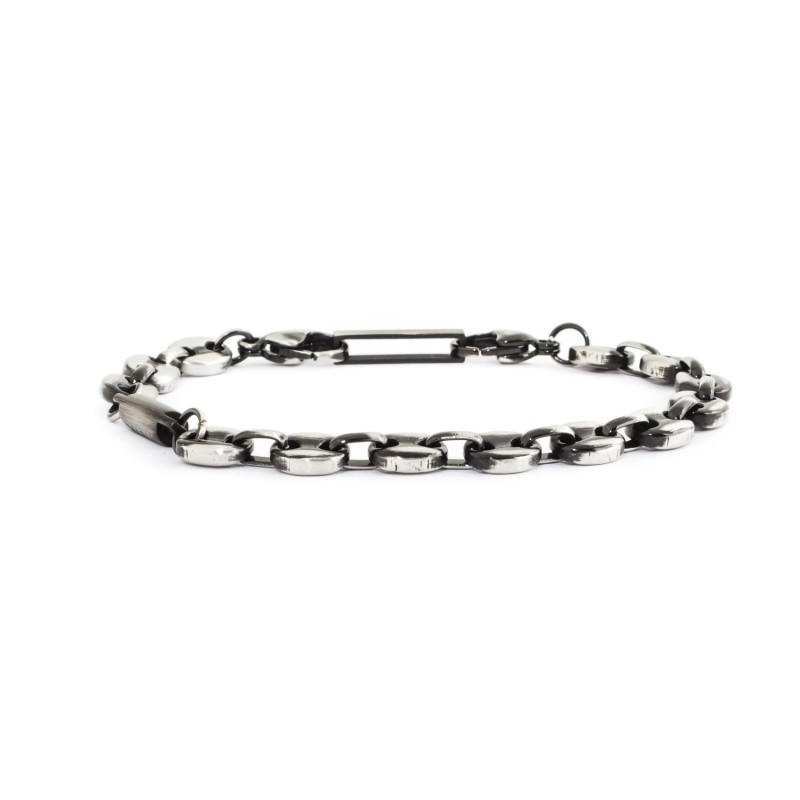 BRACCIALE ACCIAIO CATENA MARINE 7 MM