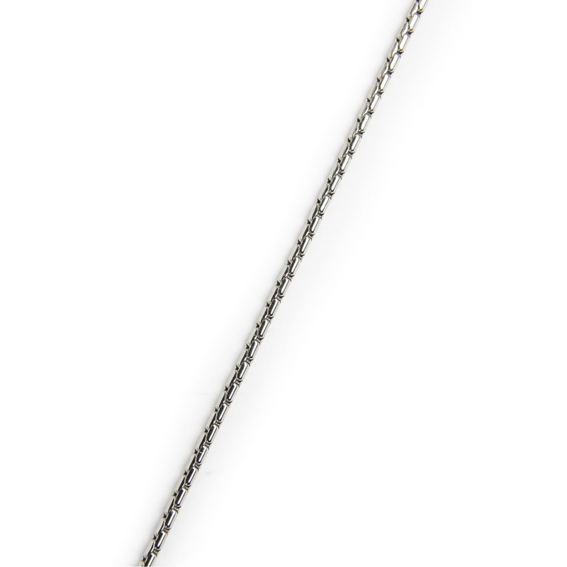 COLLANA ACCIAIO BOX OVAL 2 MM COLLANA ACCIAIO BOX OVAL 2 MM