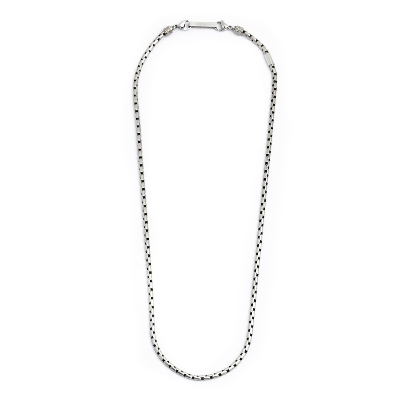 Collana catena box oval 3mm Collana catena box oval 3mm