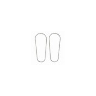 COLLANA ACCIAIO BOX OVAL 4 MM