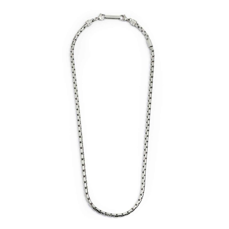 COLLANA ACCIAIO BOX OVAL 4 MM COLLANA ACCIAIO BOX OVAL 4 MM