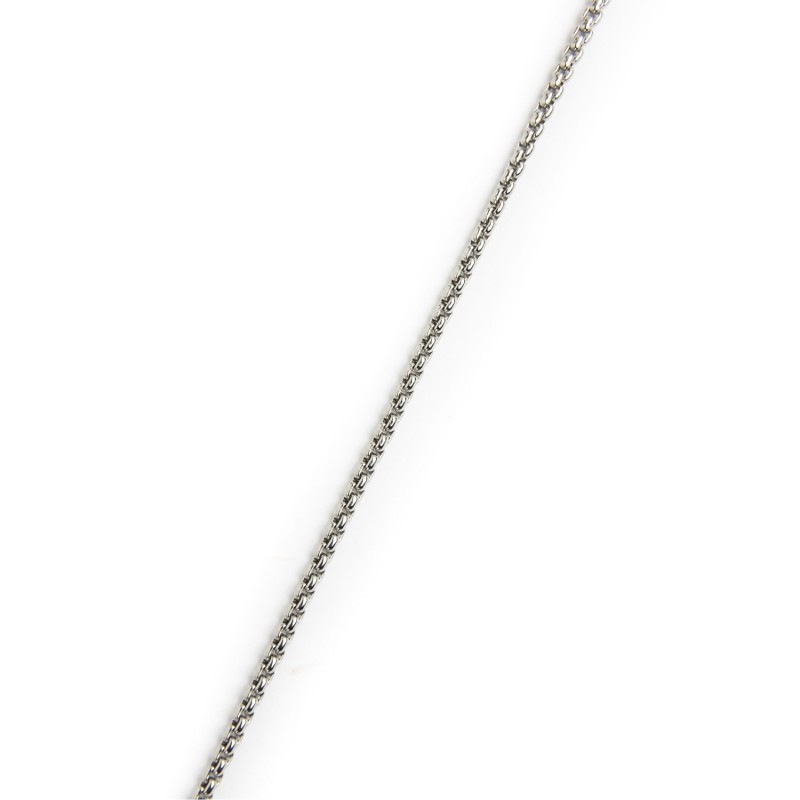 COLLANA ACCIAIO BOX ROUNDED 2MM COLLANA ACCIAIO BOX ROUNDED 2MM