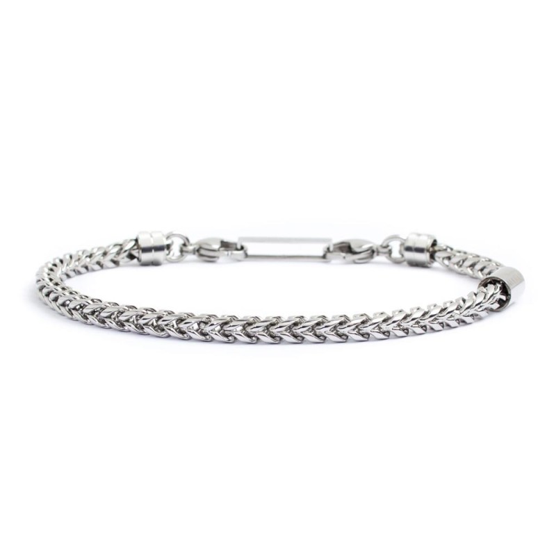 BRACCIALE CATENA FISHBONE 4 MM BRACCIALE CATENA FISHBONE 4 MM
