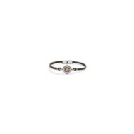 Bracciale in pelle con rosa dei venti Bracciale in pelle con rosa dei venti