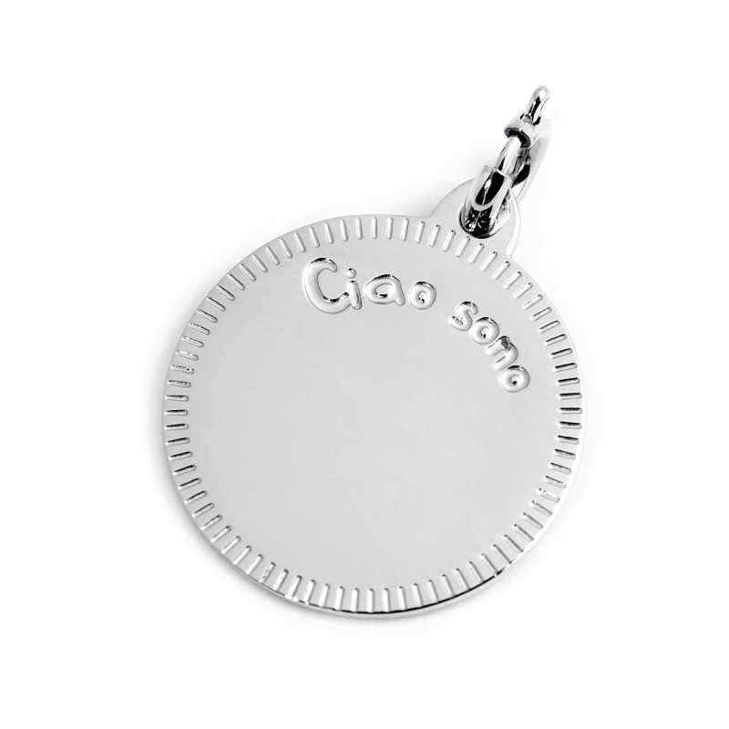 CHARM TONDO "CIAO SONO" CHARM TONDO "CIAO SONO"