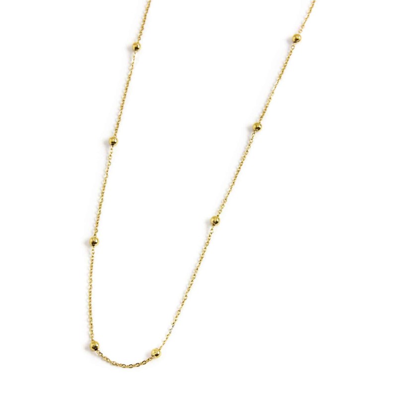 COLLANA 90CM CON SFERE COLLANA 90CM CON SFERE