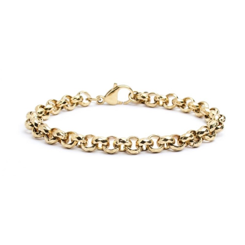Bracciale catena diamantata rolò Bracciale catena diamantata rolò