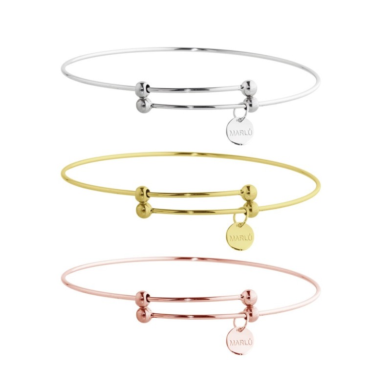 Chiusure maglia a molla da ø 6 mm placcate oro rosa in argento 925 (12 pz