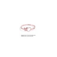 BRACCIALE RIGIDO FARFALLA E CUORE