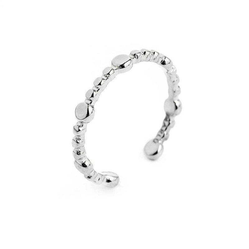 ANELLO FALANGE PUNTINATO MISTO ANELLO FALANGE PUNTINATO MISTO
