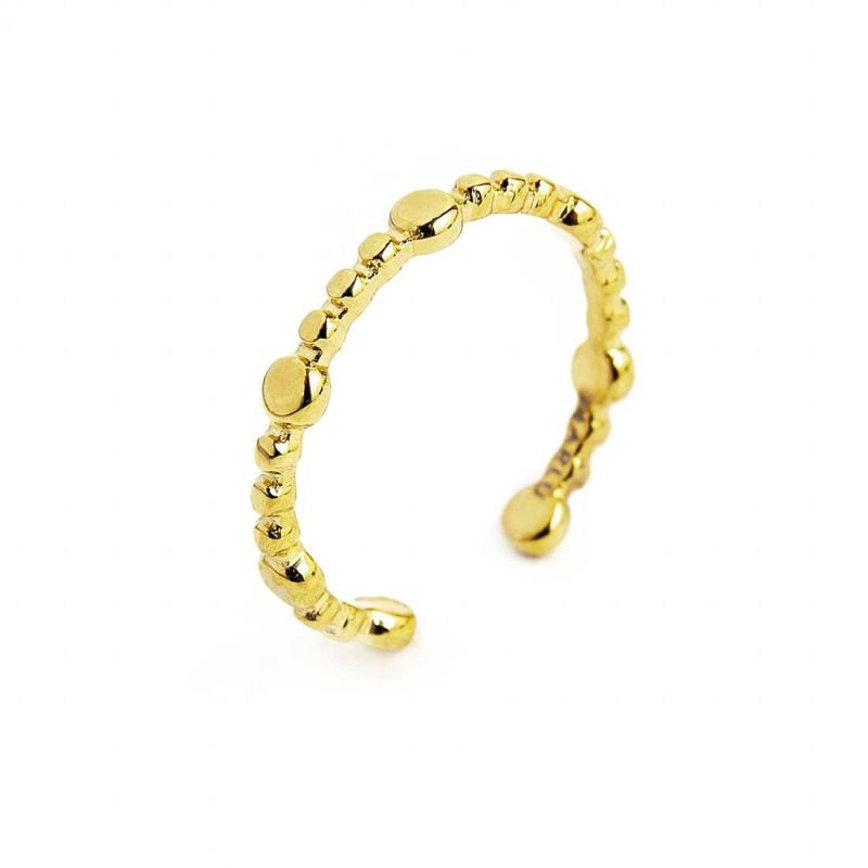 ANELLO FALANGE PUNTINATO MISTO