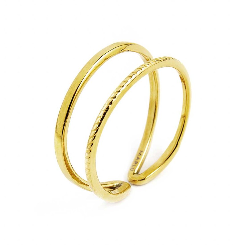 ANELLO RETTANGOLARE E RITORTO DOPPIA FASCIA ANELLO RETTANGOLARE E RITORTO DOPPIA FASCIA