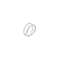 ANELLO CHEVRON E PUNTINATA DOPPIA FASCIA ANELLO CHEVRON E PUNTINATA DOPPIA FASCIA