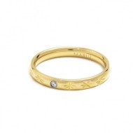Anello texture stelle Anello texture stelle