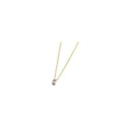 Collana con charm cuore e collana con zircone Collana con charm cuore e collana con zircone