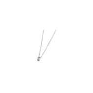 Collana con charm cuore e collana con zircone Collana con charm cuore e collana con zircone
