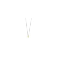 Collana con charm cuore e collana con zircone Collana con charm cuore e collana con zircone