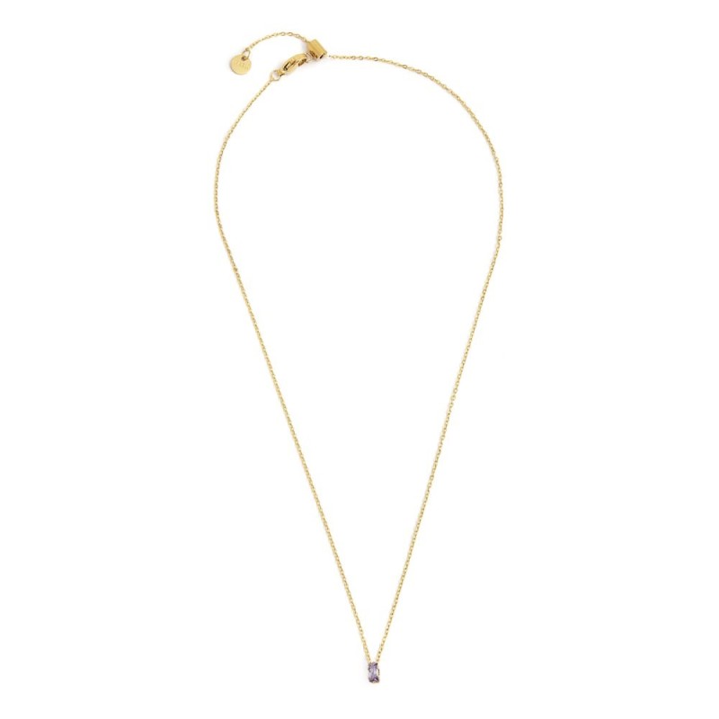 COLLANA 44CM CON CUBIC ZIRCONIA BAUGETTE COLLANA 44CM CON CUBIC ZIRCONIA BAUGETTE