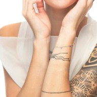 Bracciale con zirconi e sfere