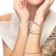 Bracciale agata sfaccettata 4mm