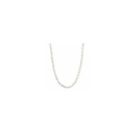 Collana con perle di fiume masticate Collana con perle di fiume masticate
