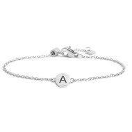 Bracciale con lettera smaltata Bracciale con lettera smaltata
