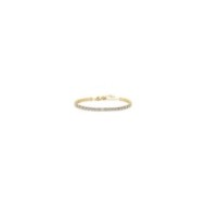 Bracciali con zirconi e catena Bracciali con zirconi e catena