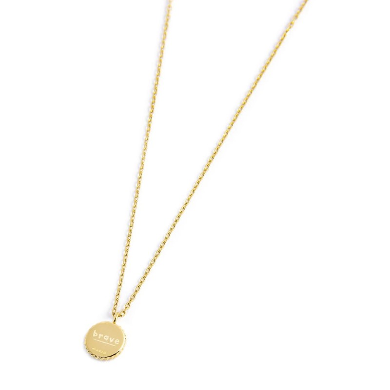 Collane con perle catena snake e collana pendente rosa dei venti Collane con perle catena snake e collana pendente rosa dei venti