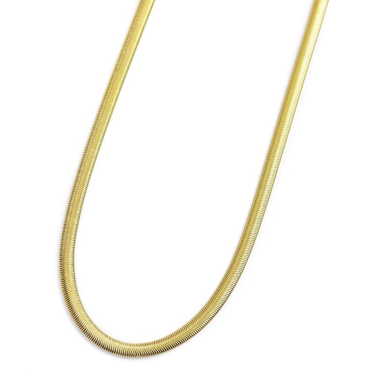 Collane con perle catena snake e collana pendente rosa dei venti Collane con perle catena snake e collana pendente rosa dei venti