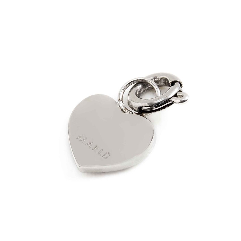 CHARM CRISTALLI BIANCHI CUORE CHARM CRISTALLI BIANCHI CUORE