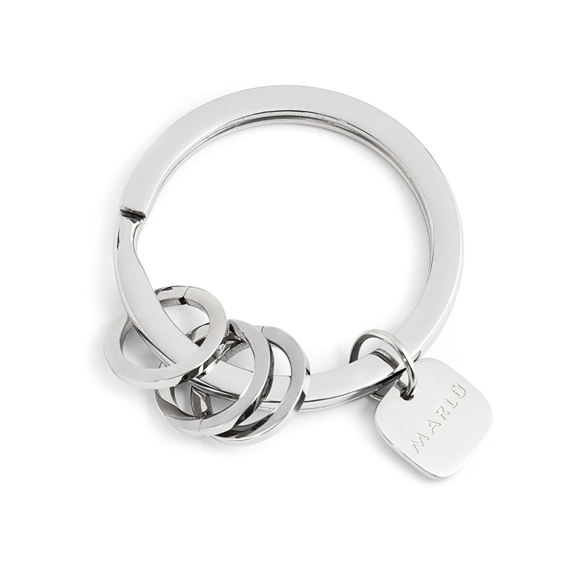 S.STEEL KEYRING 30MM WITH RINGS Polished s.steel keyring with 30 mm diameter, 2,70 mm width, 2,40 mm thickness, with lasered Mar S.STEEL KEYRING 30MM WITH RINGS Polished s.steel keyring with 30 mm diameter, 2,70 mm width, 2,40 mm thickness, with lasered Mar