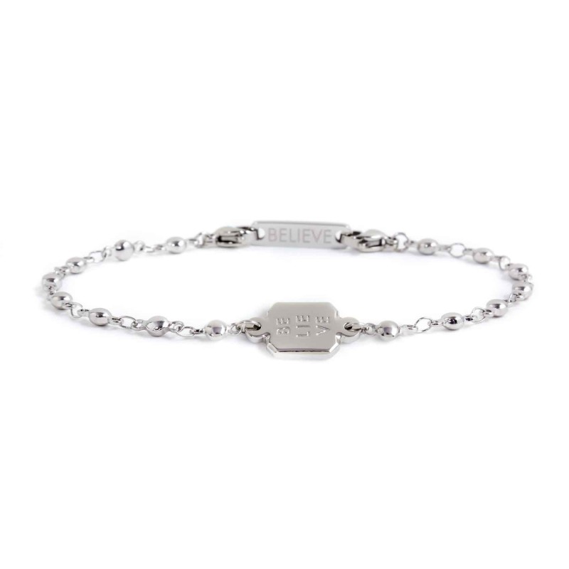 Bracciale madonna rettangolare